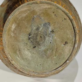 20_回流凤凰花卉铜尊。