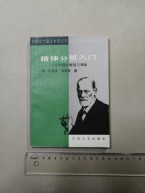 精神分析入门 ：150个问题的解说与释疑