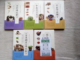 中医养生宝典全5本全新1版2印