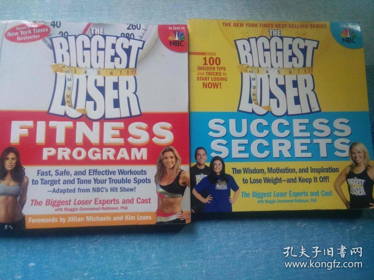 The Biggest Loser两册合售：Fitness Program &amp;amp;amp; Success Secret，