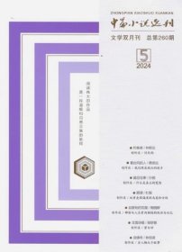 中篇小说选刊杂志2024年9.10月第5期双月刊