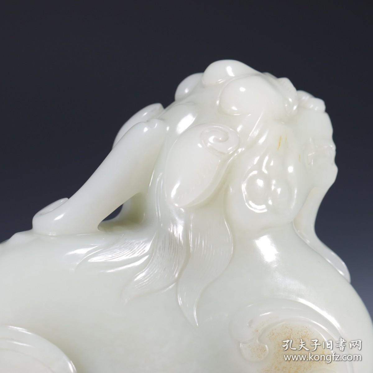 点击查看原图 和田玉瑞兽摆件