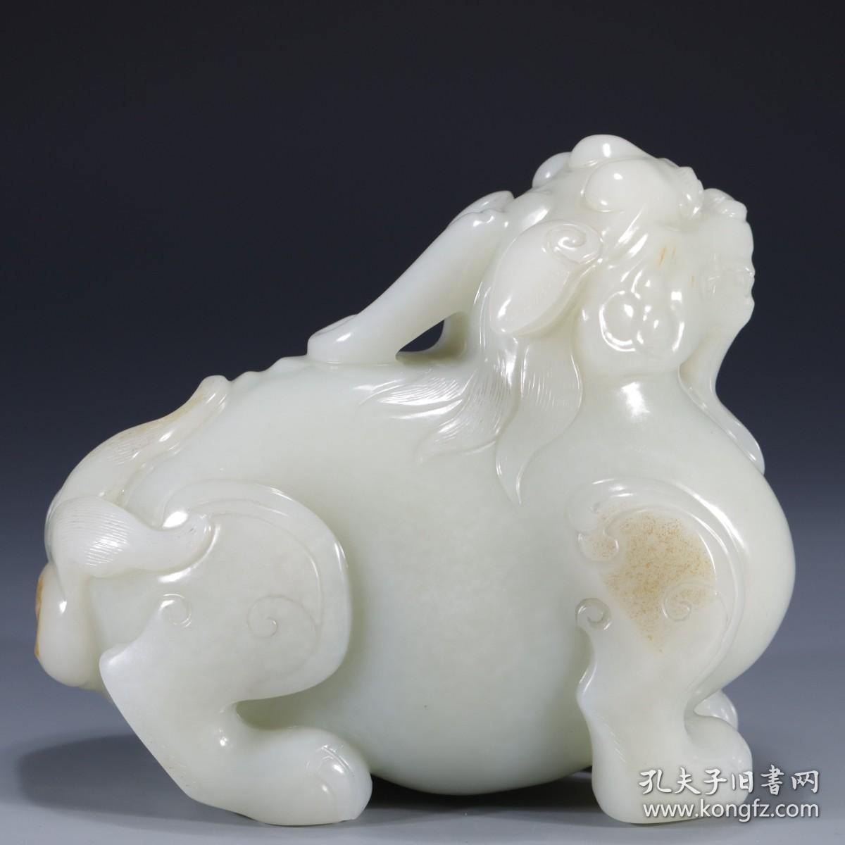 点击查看原图 和田玉瑞兽摆件