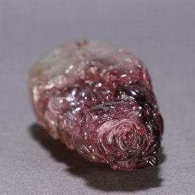 清 碧玺孔雀印章