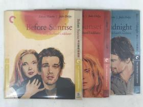 爱在三部曲：爱在黎明破晓前+爱在日落黄昏时+爱在午夜降临前 蓝光 DVD