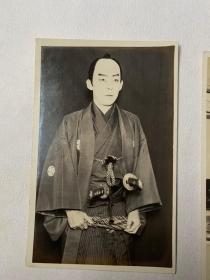 601：早期日本照片《 歌舞伎 》3张