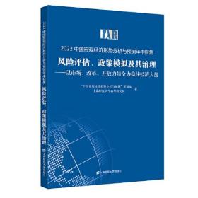 风险评估、政策模拟及其治理:以市场、改革、开放力量全力稳住经济大盘