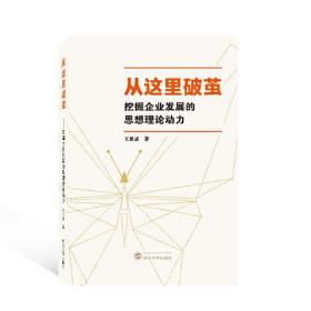 从这里破茧——挖掘企业发展的思想理论动力 王世录 著  武汉大学出版社  9787307231580