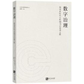 数字治理——探索新时代互联网司法治理之路