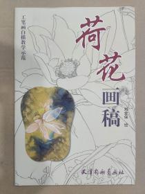 荷花画稿 杨柳青8