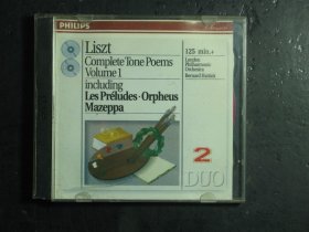 光盘CD LISZT COMPLETE TONE POEMS VOLUME1 李斯特交响诗全集 第二集（1）（63283)