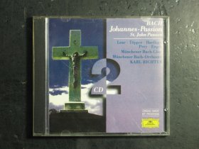 光盘CD BACH JOHANNES-PASSION ST.JOHN PASSION 音乐集（63281)