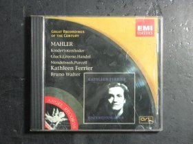 光盘CD GREAT RECORDINGS OF THE CENTURY MAHLER KINDERTOTENLIEDER（63275)