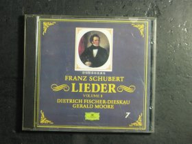 光盘CD2张 FRANZ SCHUBERT LIEDER VOLUMEⅡ 舒伯特艺术歌曲集 7和8（63316)