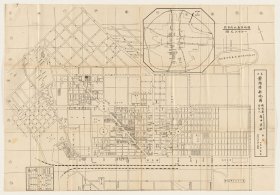 【提供资料信息服务】1922年奉天案内特別地图（日制） 老地图 58X84厘米 防水涂层宣纸高清彩喷复制品