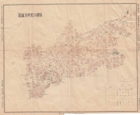 【提供资料信息服务】1904年大连旅顺口金州方面图 老地图 58X70厘米 防水涂层宣纸高清彩喷复制品