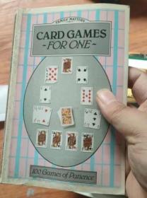 Great Card Games for One 正版包邮