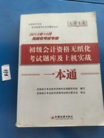 初级会计资格无纸化考试题库及上机实战一本通