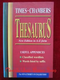 Times-Chambers Thesaurus（New Edition in A-Z form）（货号TJ）