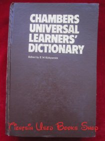 Chambers Universal Learners' Dictionary（精装本 货号TJ）钱伯斯大众英语学习词典