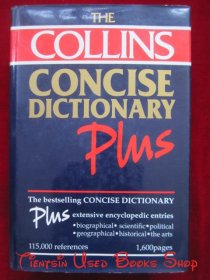 The Collins Concise Dictionary Plus（精装本 货号TJ）柯林斯简明词典+