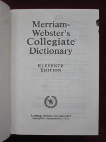 Merriam-Webster's Collegiate Dictionary（Eleventh Edition, with CD-ROM）韦氏大学词典（第11版 含光盘，货号TJ）