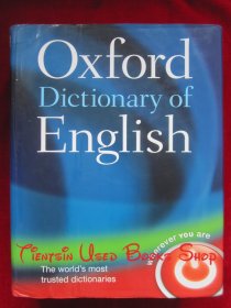 Oxford Dictionary of English（Third Edition）牛津英语词典（第3版；货号TJ）