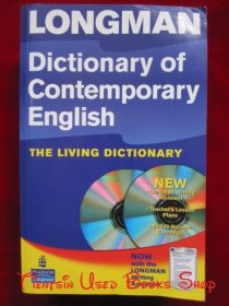 Longman Dictionary of Contemporary English（Fourth Edition）朗文當(dāng)代高級英語辭典（第4版 英語原版 貨號TJ）