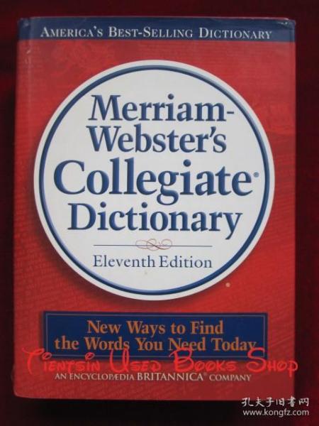 Merriam-Webster's Collegiate Dictionary（Eleventh Edition, with CD-ROM）韦氏大学词典（第11版 含光盘，货号TJ）