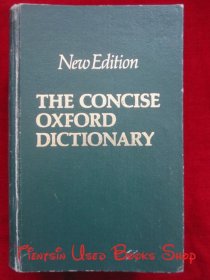 The Concise Oxford Dictionary of Current English（Sixth Edition）简明牛津英语词典（第6版，货号TJ）