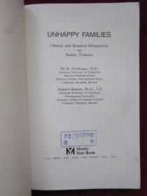 Unhappy Families: Clinical and Research Perspectives on Family Violence（英语原版 平装本）不幸的家庭：家庭暴力的临床和研究视角