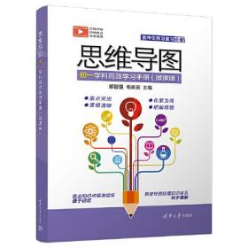 思维导图初一学科高效学习手册（微课版）（后书皮有折痕，不防爱阅读）