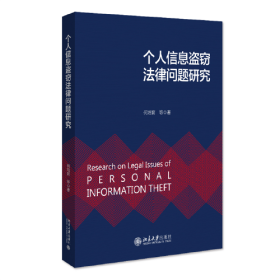 中国个人信息法律保护研究：个人信息盗窃法律问题研究