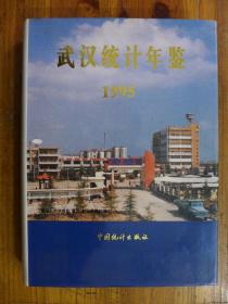 武漢統(tǒng)計(jì)年鑒 1995 印1000冊(cè)