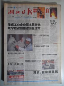 湖北日报 2003年11月16日：中国女排重回巅峰，我国绘制完成家蚕基因组框架图