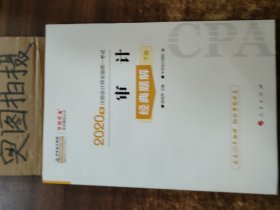 2020年注册会计师官方考试辅导书教材注会 审计 经典题解（上下册） 备考学习过关中华会计网校梦想成真