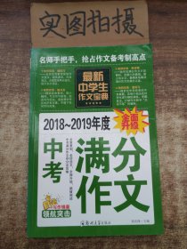 中学生作文宝典（全4册） 素材作文  中考满分作文  分类作文大全