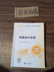 初级会计职称考试教材2020 2020年初级会计专业技术资格考试 初级会计实务