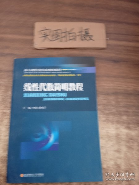 成人（网络）教育系列规划教材：线性代数简明教程