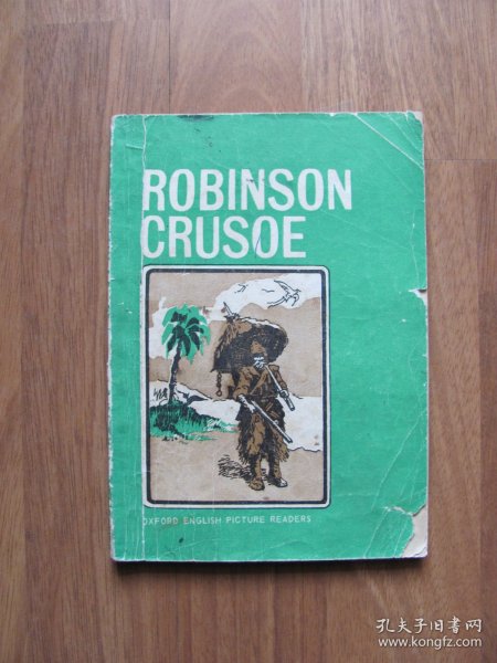 《ROBINSON CRUSOE  》插图丰富（破损 有笔迹）