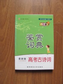 【库存书】（新作文）《高考古诗词鉴赏词典》最新版【9品 详看描述】