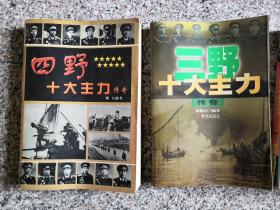 四野十大主力、三野十大主力2本合售