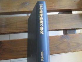 日文原版 天台维摩経疏の研究 山口弘江