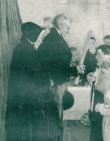 1899年巨幅木口木刻版画《婚礼》57×41厘米（17）