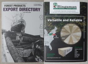 美国原版-FOREST PRODUCTS EXPORT DIRECTORY 48th Edition/2023