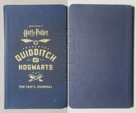 美国原版-FROM THE FILMS OF Harry Potter QUIDDITCH AT HOGWARTS THE FAN'S JOURNAL哈利·波特粉丝日记（精装本，未使用）