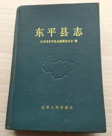 东平县志 山东人民出版社 1989版 正版