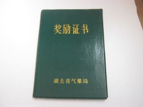 1994年湖北省气象局奖励证书