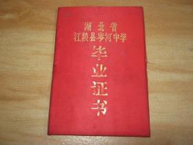 1962年毕业证书