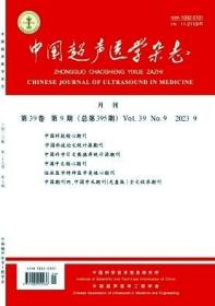 中国超声医学杂志2024年月刊纸质正版 单本订阅先咨询客服库存后下单